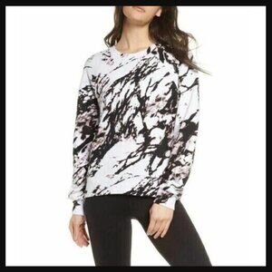 Zella “Jamie” Ink Print Sweatshirt